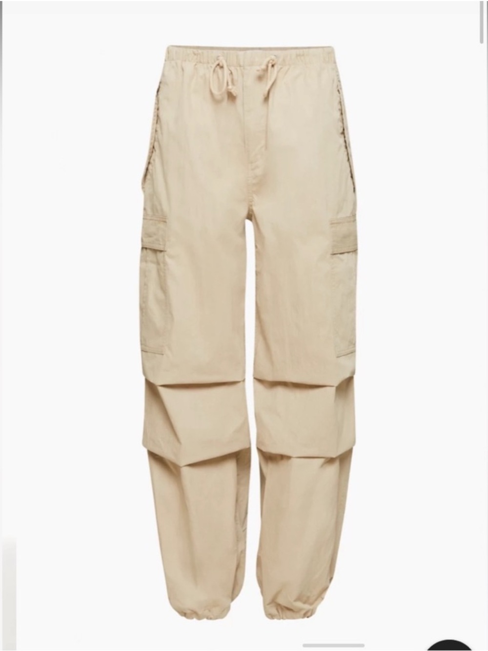 Aritzia Tna Cole Paratroop Cargo Pant in Light Khaki L - Picture 2 of 10